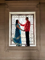 A classic window-frame moment